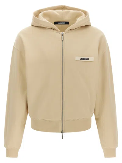 JACQUEMUS JACQUEMUS 'LE HOODIE GRIP GROS GRAIN' HOODIE