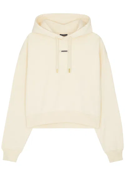JACQUEMUS JACQUEMUS LE HOODIE GROS GRAIN HOODED COTTON SWEATSHIRT
