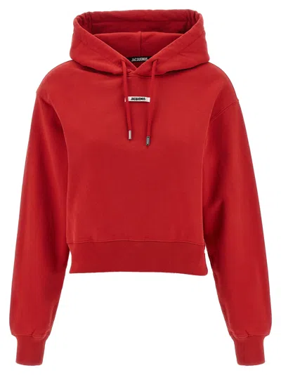 JACQUEMUS JACQUEMUS 'LE HOODIE GROS GRAIN' HOODIE