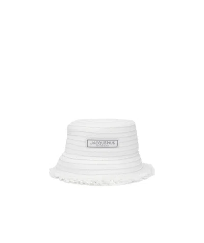 JACQUEMUS JACQUEMUS LOGO PATCH BUCKET HAT