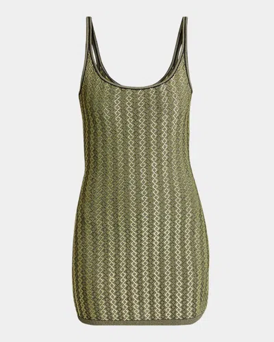JACQUEMUS MARINO SLEEVELESS LOW-BACK MINI DRESS