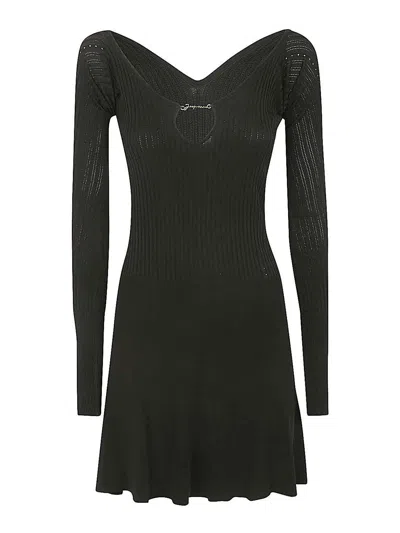 JACQUEMUS VESTIDO CORTO - NEGRO