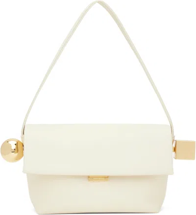 JACQUEMUS OFF-WHITE LA CASA 'THE ROND CARRÉ' BAG