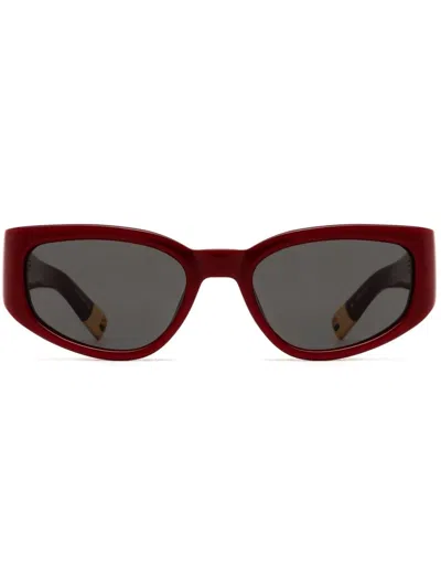 JACQUEMUS OVERSIZE-FRAME SUNGLASSES