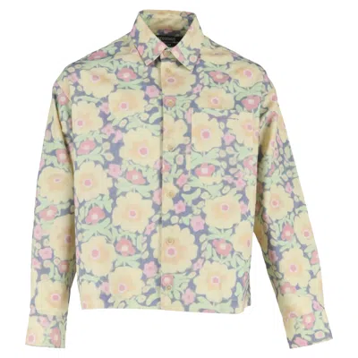 JACQUEMUS PAPIER SHIRT IN FLORAL PRINT COTTON
