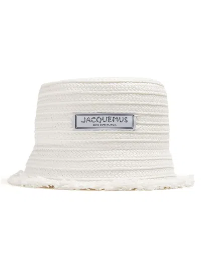JACQUEMUS RAFFIA BUCKET HAT