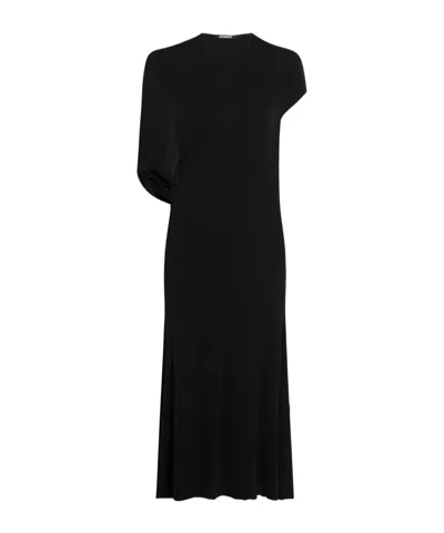 JACQUEMUS JACQUEMUS DRAPE DETAILED DRESS