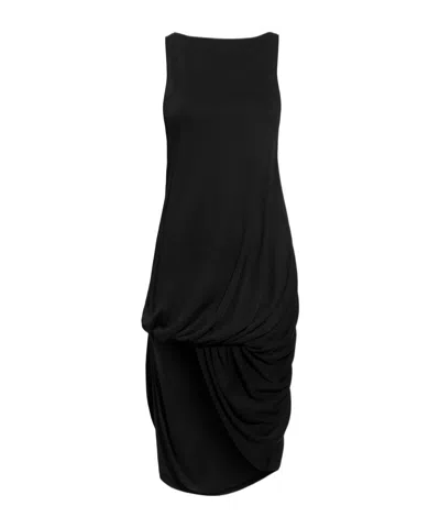 JACQUEMUS JACQUEMUS DRAPED BOAT-NECK DRESS