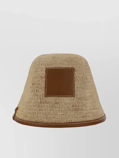 JACQUEMUS RAFFIA BUCKET HAT