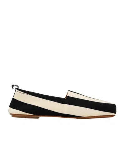 JACQUEMUS THE CARRÉ STRIPED ESPADRILLES