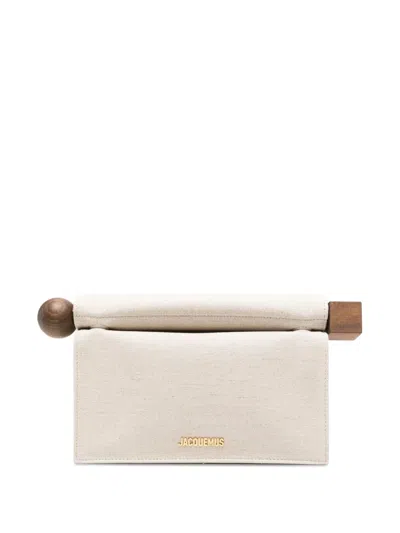 JACQUEMUS THE ROND CARRÉ CLUTCH