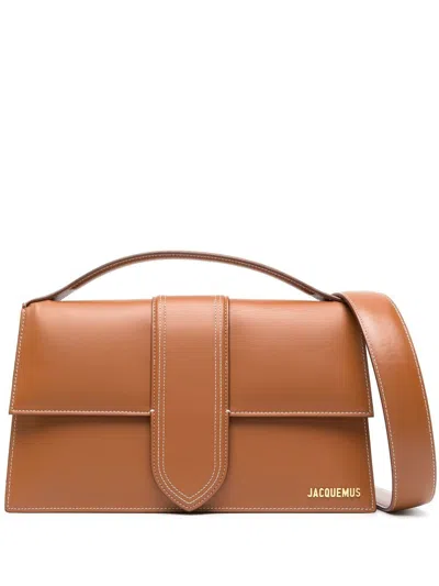 JACQUEMUS JACQUEMUS WOMEN LE BAMBINOU LEATHER HANDBAG