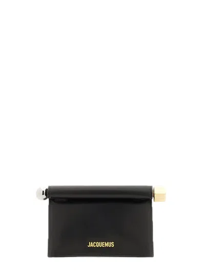 JACQUEMUS JACQUEMUS WOMEN POCHETTE MINI "ROND CARRE"