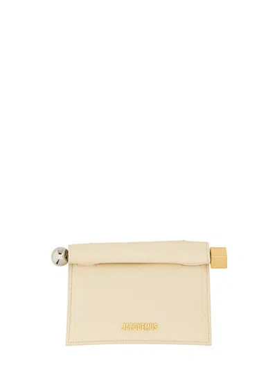 JACQUEMUS JACQUEMUS WOMEN POCHETTE MINI "ROND CARRE"