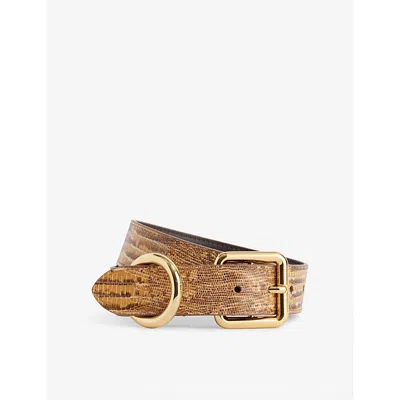 JACQUEMUS WOMENS JACQUEMUS LA CEINTURE REGALO LEATHER BELT