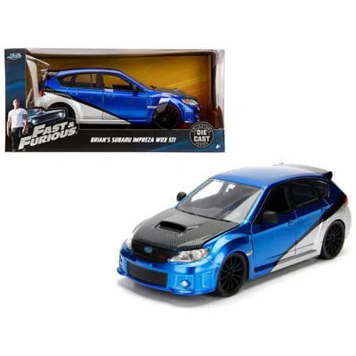 JADA TOYS 1 ISTO 24 BRIANS SUBARU IMPREZA WRX STI FAST & FURIOUS MOVIE DIECAST MODEL CAR