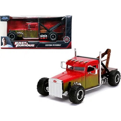 JADA TOYS JADA CUSTOM PETERBILT TOW TRUCK FAST & FURIOUS SERIES 1 BY 24 DIECAST MODEL