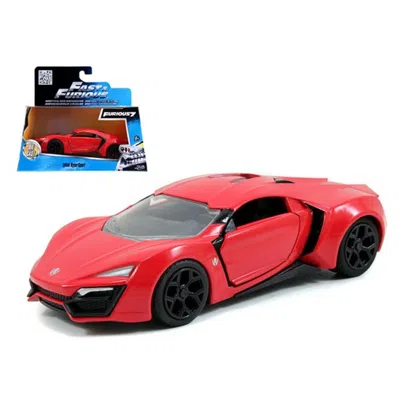 JADA TOYS JADA LYKAN HYPERSPORT RED FAST & FURIOUS 7 MOVIE 1-32 DIECAST MODEL CAR