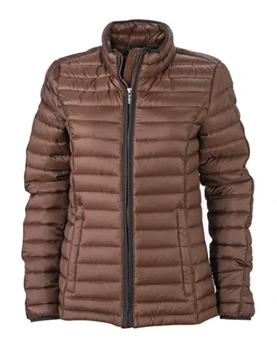 JAMES+NICHOLSON JAMES+NICHOLSON LADIES JACKE JACKET QUILTED DOWN JACKET JN1081