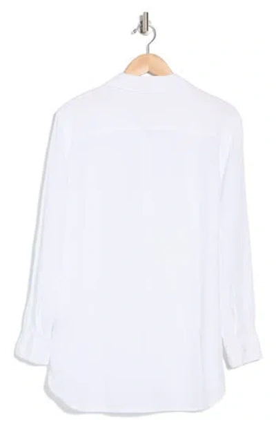 JAMES PERSE JAMES PERSE LIGHTWEIGHT LINEN BUTTON-UP SHIRT