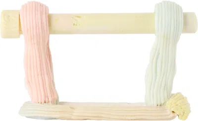 JAMES SHAW MULTICOLOR PLASTIC BAROQUE TOILET ROLL HOLDER