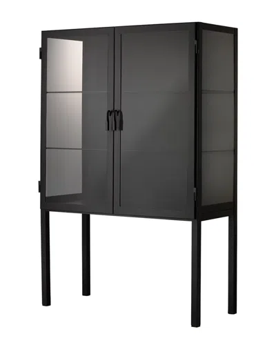 JAMIE YOUNG JAMIE YOUNG CO. CHAUNCEY WIDE CURIO BAR CABINET