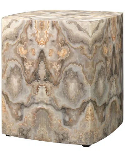 JAMIE YOUNG JAMIE YOUNG CO. INK BLOT CURVED SIDE TABLE