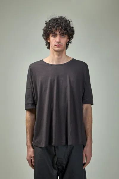 JAN-JAN VAN ESSCHE TEE#86 SHORT SLEEVE CREW NECK TEE ORGANIC COTTON LINEN