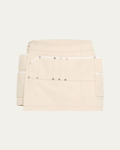JANE WADE WRAP TOOLBELT MINI SKIRT