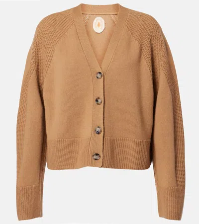 JARDIN DES ORANGERS WOOL AND CASHMERE CARDIGAN