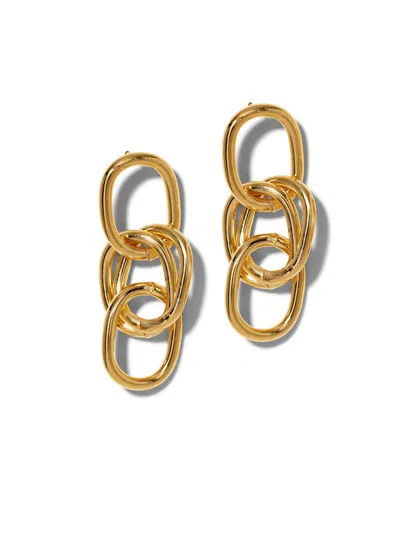 JAREDJAMIN WOMEN'S GOLD BILLIE DROP POST EARRINGS