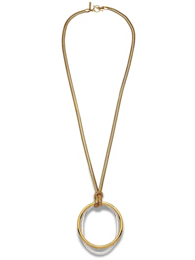 JAREDJAMIN WOMEN'S GOLD LULU PENDANT CHAIN NECKLACE