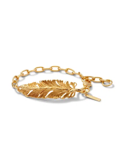 JAREDJAMIN MEN'S GOLD PLUME BRACELET
