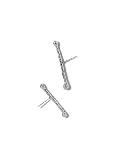 JAREDJAMIN WOMEN'S SILVER STIX POST EARRINGS