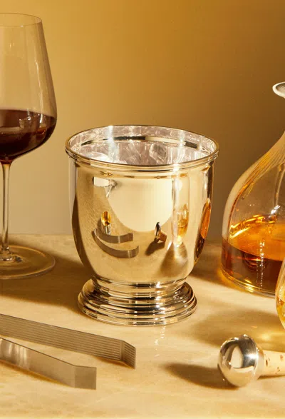 JAROSINSKI & VAUGOIN STERLING SILVER ICE CUBE COOLER