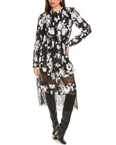 JASON WU COLLECTION JASON WU COLLECTION PLEATED SILK MAXI DRESS