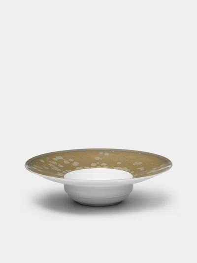 JAUNE DE CHROME BASMATI PORCELAIN SOUP PLATE (10.5IN/26.5CM)