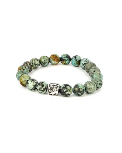 JEAN CLAUDE JEAN CLAUDE SILVER TURQUOISE BRACELET