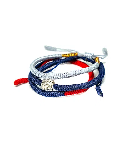 JEAN CLAUDE JEAN CLAUDE TIBETAN SPIRITUAL SET OF BRACELETS