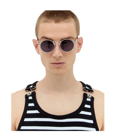 JEAN PAUL GAULTIER 56-8171 ROUND-FRAME SUNGLASSES