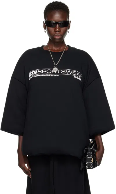 JEAN PAUL GAULTIER BLACK SHAYNE OLIVER EDITION T-SHIRT