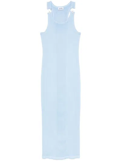 JEAN PAUL GAULTIER COTTON MAXI DRESS