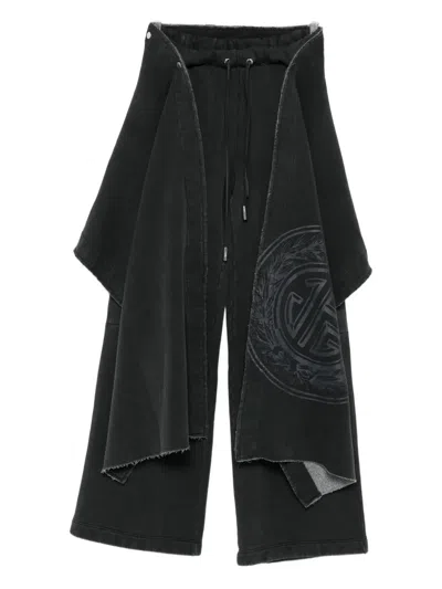 JEAN PAUL GAULTIER DRAWSTRING POCKET TROUSERS