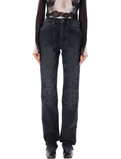JEAN PAUL GAULTIER HIGH-WAIST JEANS