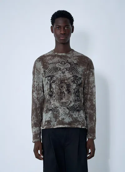 JEAN PAUL GAULTIER MÉDAILLON MESH TOP