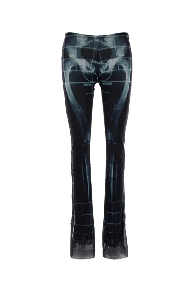 JEAN PAUL GAULTIER JEAN PAUL GAULTIER PRINTED TULLE PANT