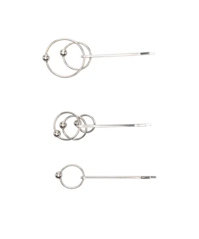 JEAN PAUL GAULTIER PIERCING HAIR PINS (SET OF THREE)