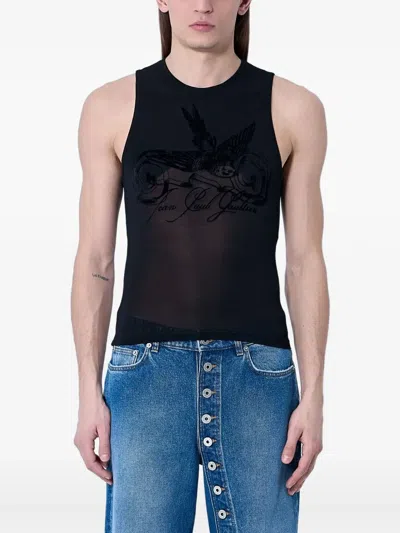 JEAN PAUL GAULTIER TATTOO TANK TOP