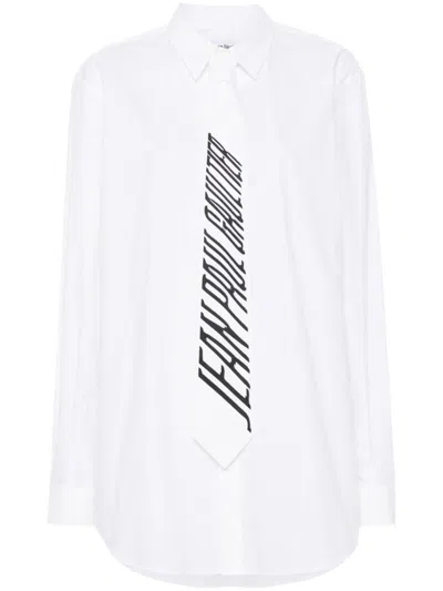 JEAN PAUL GAULTIER TIE-DETAILED SHIRT