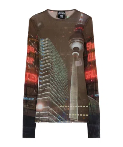 JEAN PAUL GAULTIER X SHAYNE OLIVER PHOTOGRAPH-PRINT T-SHIRT